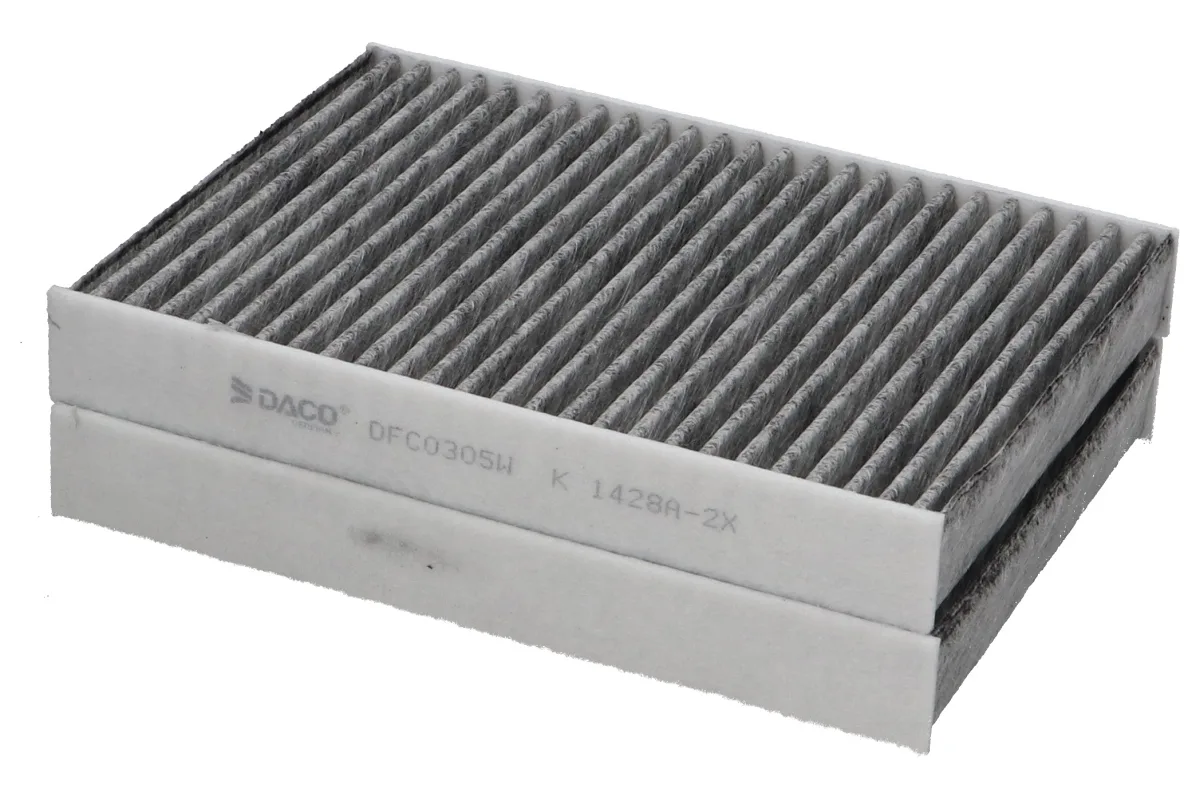 Salona filtrs ar aktīvo ogli DACO DFC0305W