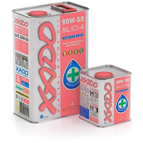 20W-50 SL/CI-4 Hot Road Drive XADO ATOMIC OIL