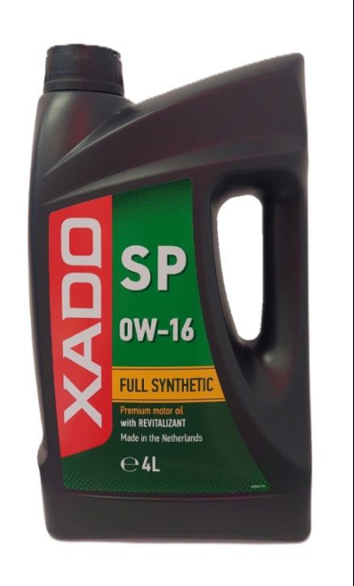 0W-16 SP XADO ATOMIC OIL 4L