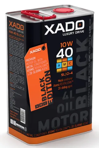 10W-40 SL/CI-4 AMC Black Edition XADO OIL