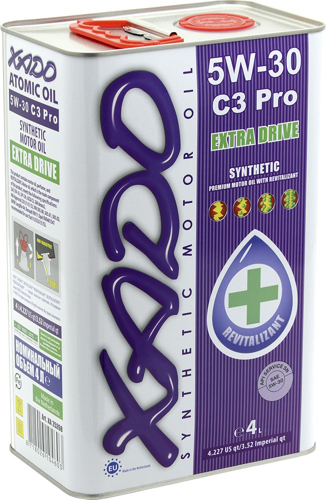 5W-30 C3 PRO XADO ATOMIC OIL