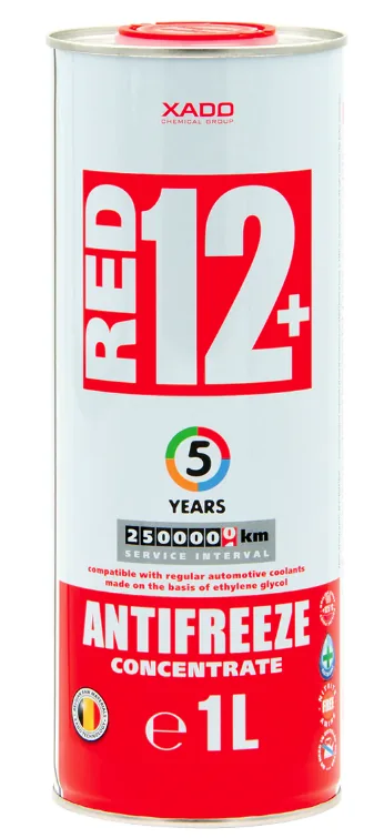 Antifrīzs Sarkans 12+ XADO